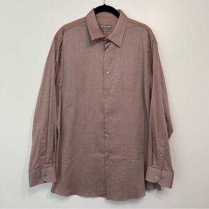 Geoffrey Beene Slim Fit Flex Collar Dress Shirt Sz 32/33 Neck 16 1/2